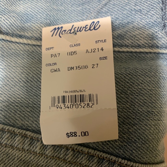 Madewell mom jeans NWT - Picture 3 of 5
